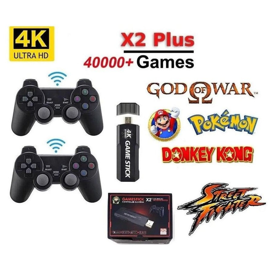 Game Stick X2 Plus & GD10 PRO 64GB