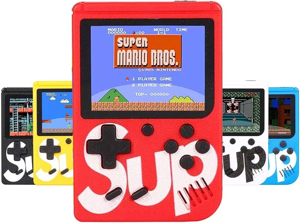 Retro Portable Mini Handheld Video Game Console – 400 Built-in Classic Games