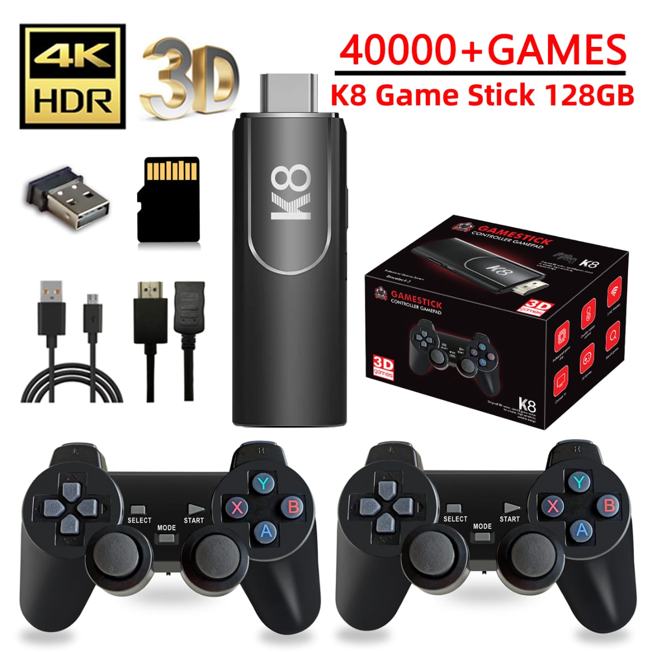 2.4G Wireless Controller 42,000 Video Games